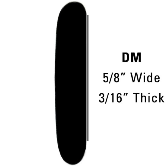 All Brite Molding and Wheel Well Trim; 100  Roll - 5/8” Wide, 3/16” Thick / DM100 (DM100) by www.Sportwing.com