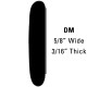 All Brite Molding and Wheel Well Trim; 60  Roll - 5/8” Wide, 3/16” Thick / DM60 (DM60) by www.Sportwing.com