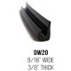 Drip Rail Rain Gutter Guards; Two 10  Pieces - 9/16” Wide, 3/8” Thick / DW20G-KT (DW20G-KT) by www.Sportwing.com