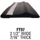 1997 Ford Truck Factory Match Molding; 66 Roll - 2 1/2” Wide, 7/16” Thick / FT976602-R (FT976602-R) by www.Sportwing.com 1997 Ford Truck Factory Match Molding; 66 Roll - 2 1/2” Wide, 7/16” Thick / FT976602-R (FT976602-R) by www.Sportwing.com