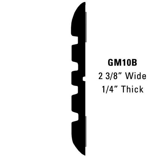 GMC Factory Match Molding; 65  Roll - 2 3/8” Wide, 1/4” Thick / GM10B65-R (GM10B65-R) by www.Sportwing.com