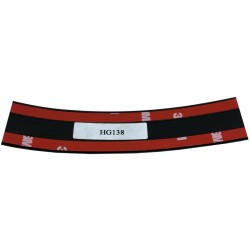 Molding with Angled Ends; 60' Roll - 1 1/4” Wide, 1/4” Thick / HG1386002-R
