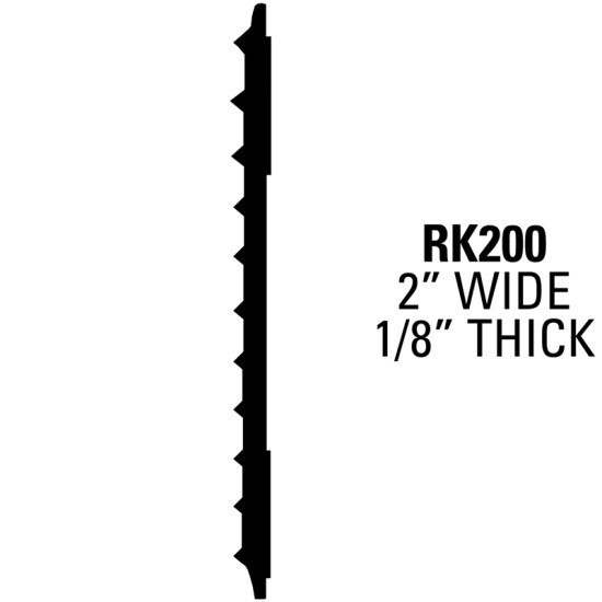 Rocker Panel and Truck Bed Molding; 16  Roll - 2” Wide, 1/8” Thick / RK20016-S (RK20016-S) by www.Sportwing.com