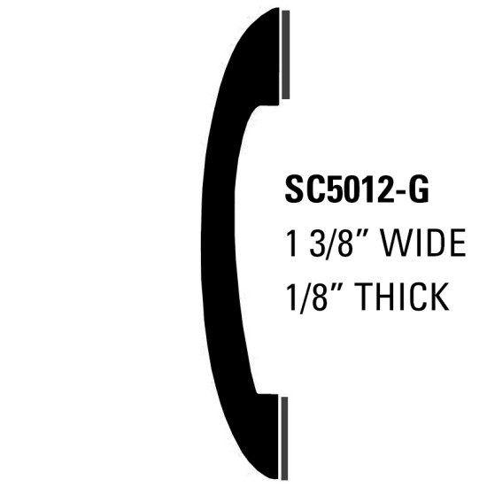 Screw Cover Molding; 50 Roll - 1 3/8” Wide, 1/8” Thick / SC50-G (SC50-G) by www.Sportwing.com Screw Cover Molding; 50 Roll - 1 3/8” Wide, 1/8” Thick / SC50-G (SC50-G) by www.Sportwing.com