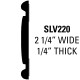 Classic Chevrolet Silverado Factory Match Molding; 34  Roll - 2 1/4” Wide, 1/4” Thick / SLV22034-S (SLV22034-S) by www.Sportwing.com