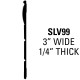 1999 - 2002 Chevrolet Silverado Factory Match Molding; 18' Roll - 3 4/5” Wide, 1/4” Thick / SLV9918-S 1999 - 2002 Chevrolet Silverado Factory Match Molding; 18' Roll - 3 4/5” Wide, 1/4” Thick / SLV9918-S