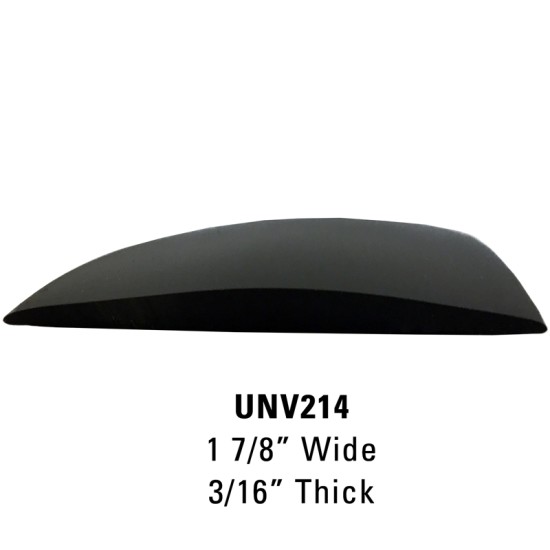Half Round European Style Molding; Two 7  Rolls - 1 7/8” Wide, 3/16” Thick / UNV214-02 (UNV214-02) by www.Sportwing.com