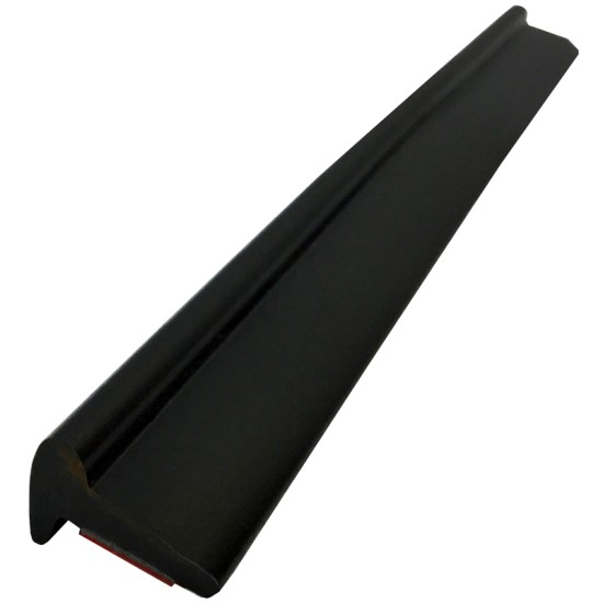 Wheel Well Molding with Lip; 100  Roll - 1/2” Wide, 3/8” Thick / W702B100 (W702B100) by www.Sportwing.com