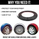 Body Side Molding and Wheel Well Trim Pack; 18 Roll - 7/16” Wide, 3/16” Thick / W71618HG-PK (W71618HG-PK) by www.Sportwing.com Body Side Molding and Wheel Well Trim Pack; 18 Roll - 7/16” Wide, 3/16” Thick / W71618HG-PK (W71618HG-PK) by www.Sportwing.com
