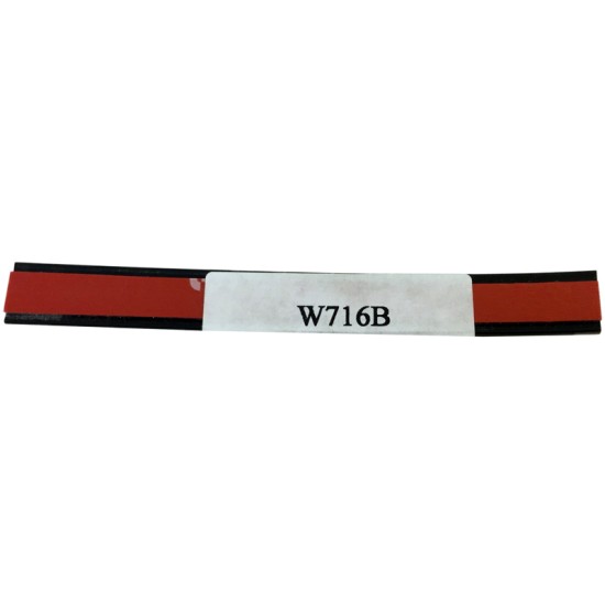 Half Round Wheel Well Molding; 20  Roll - 7/16” Wide, 3/16” Thick / W716B20-S (W716B20-S) by www.Sportwing.com