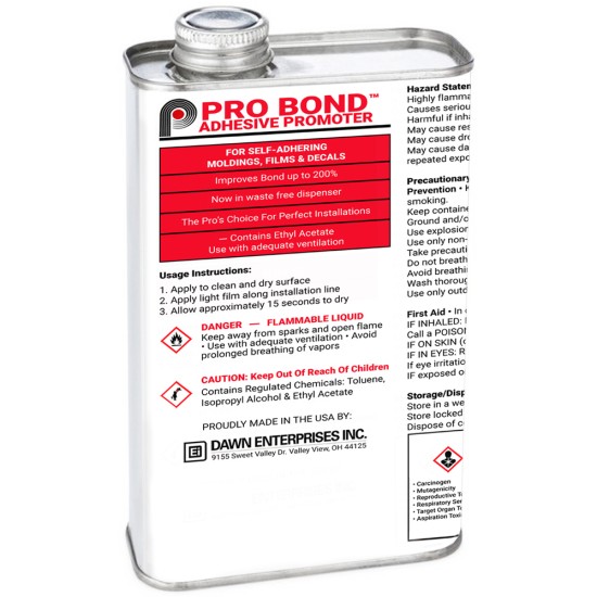 Pro Bond Adhesive Promoter 16 Ounce Can / AP-16 (AP-16) by www.Sportwing.com