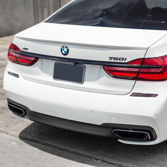 BMW 7-Series Factory Style Flush Mount Rear Deck Spoiler 2016 - 2022 / BMW7-16-FM (BMW7-16-FM) by www.Sportwing.com