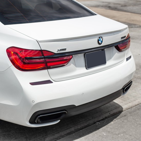 BMW 7-Series Factory Style Flush Mount Rear Deck Spoiler 2016 - 2022 / BMW7-16-FM (BMW7-16-FM) by www.Sportwing.com