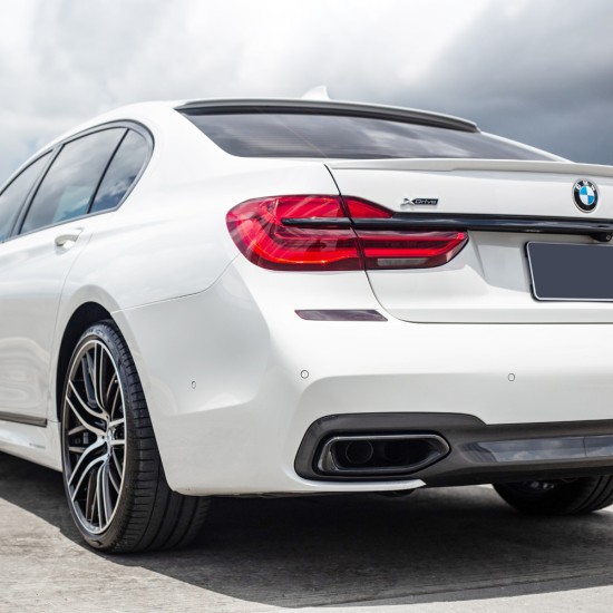 BMW 7-Series Factory Style Flush Mount Rear Deck Spoiler 2016 - 2022 / BMW7-16-FM (BMW7-16-FM) by www.Sportwing.com