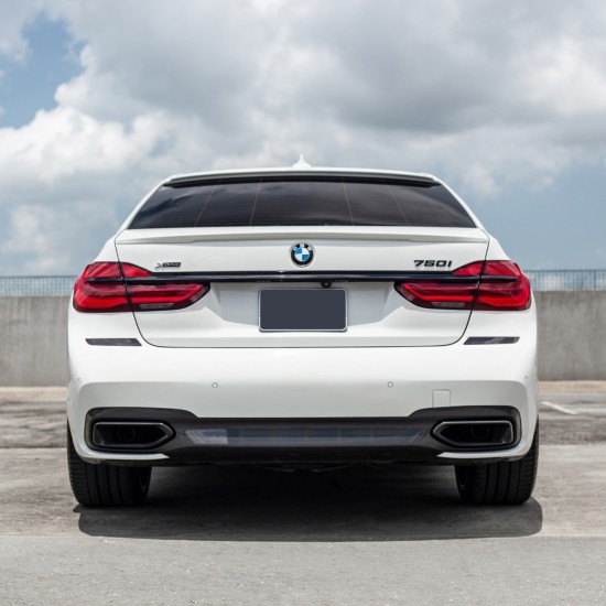 BMW 7-Series Factory Style Flush Mount Rear Deck Spoiler 2016 - 2022 / BMW7-16-FM (BMW7-16-FM) by www.Sportwing.com