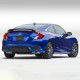 Honda Civic Coupe Factory Style Pedestal Rear Deck Spoiler 2016 - 2021 / CIV16-2DR-PED (CIV16-2DR-PED) by www.Sportwing.com