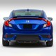 Honda Civic Coupe Factory Style Pedestal Rear Deck Spoiler 2016 - 2021 / CIV16-2DR-PED (CIV16-2DR-PED) by www.Sportwing.com