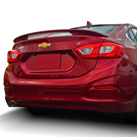 Chevrolet Cruze Factory Style Pedestal Rear Deck Spoiler 2015 - 2019 / CRUZE16-PED (CRUZE16-PED) by www.Sportwing.com