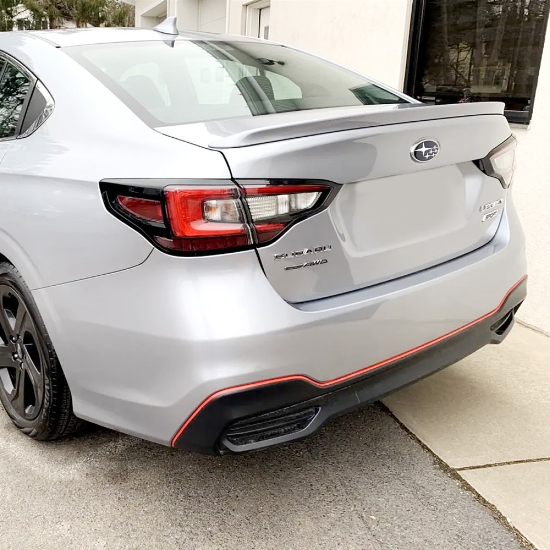 Flush Mount Spoilers : Subaru Legacy Factory Style Flush ...