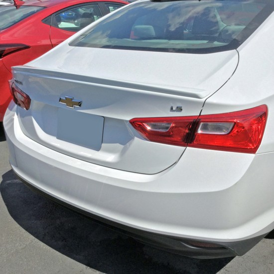 Chevrolet Malibu Factory Style Flush Mount Rear Deck Spoiler 2016 - 2023 / MAL16-FM (MAL16-FM) by www.Sportwing.com