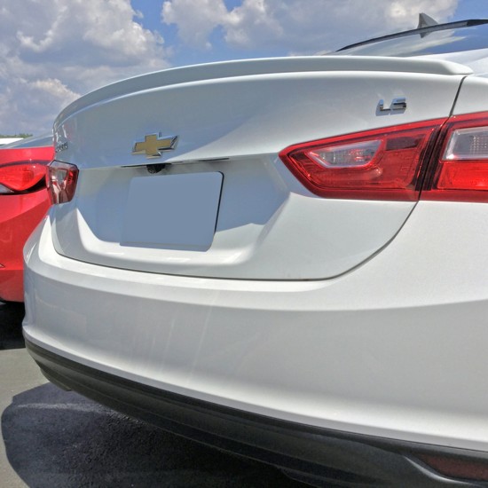 Chevrolet Malibu Factory Style Flush Mount Rear Deck Spoiler 2016 - 2023 / MAL16-FM (MAL16-FM) by www.Sportwing.com