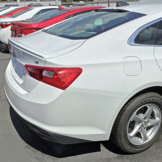 Chevrolet Malibu Factory Style Flush Mount Rear Deck Spoiler 2016 - 2025 / MAL16-FM Chevrolet Malibu Factory Style Flush Mount Rear Deck Spoiler 2016 - 2025 / MAL16-FM