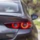  Mazda 3 Sedan Custom Style Flush Mount Rear Deck Spoiler 2019 - 2024 / MAZDA3-19-FM | Sportwing