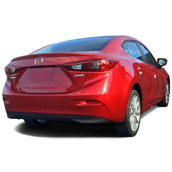 Mazda 3 Factory Style Flush Mount Rear Deck Spoiler 2014 - 2018 / MAZDA314-FM (MAZDA314-FM) by www.Sportwing.com