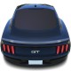 Ford Mustang GT Style Flush Mount Rear Deck Spoiler 2015 - 2023 / MUS15-FM (MUS15-FM) by www.Sportwing.com