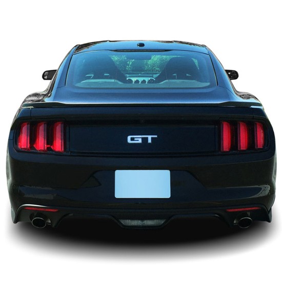 Ford Mustang GT Style Flush Mount Rear Deck Spoiler 2015 - 2023 / MUS15-FM (MUS15-FM) by www.Sportwing.com