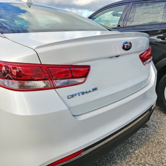 Kia Optima Factory Style Flush Mount Rear Deck Spoiler 2016 - 2020 / OPTIMA16-FM (OPTIMA16-FM) by www.Sportwing.com