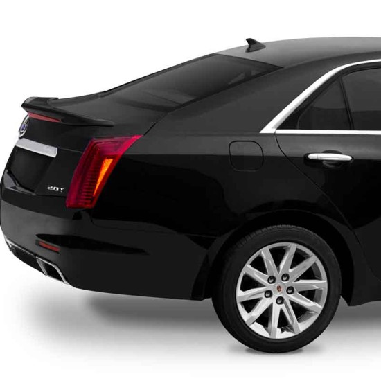 Cadillac CTS 4 Door Factory Style Flush Mount Rear Deck Spoiler 2014 - 2019 / SA-CTS14-FM (SA-CTS14-FM) by www.Sportwing.com