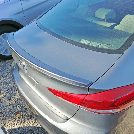 Hyundai Elantra Factory Style Flush Mount Rear Deck Spoiler 2017 - 2018 / SA-ELA17 (SA-ELA17) by www.Sportwing.com