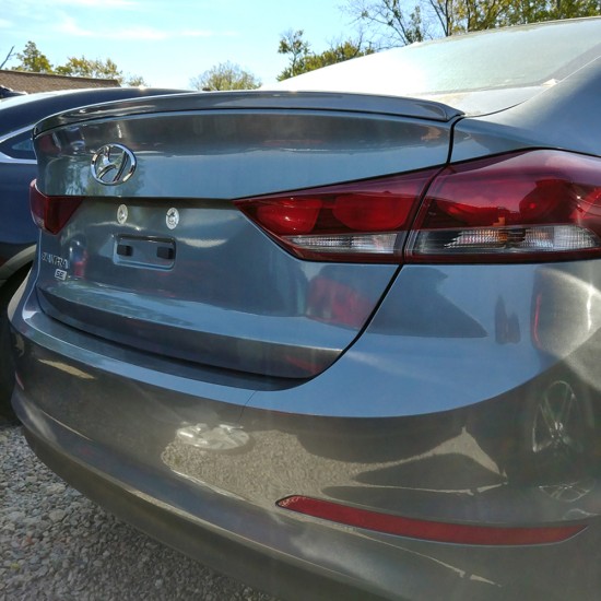 Hyundai Elantra Factory Style Flush Mount Rear Deck Spoiler 2017 - 2018 / SA-ELA17 (SA-ELA17) by www.Sportwing.com