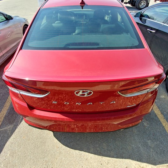 Hyundai Sonata Factory Style Flush Mount Rear Deck Spoiler 2018 - 2019 / SON18-FM (SON18-FM) by www.Sportwing.com