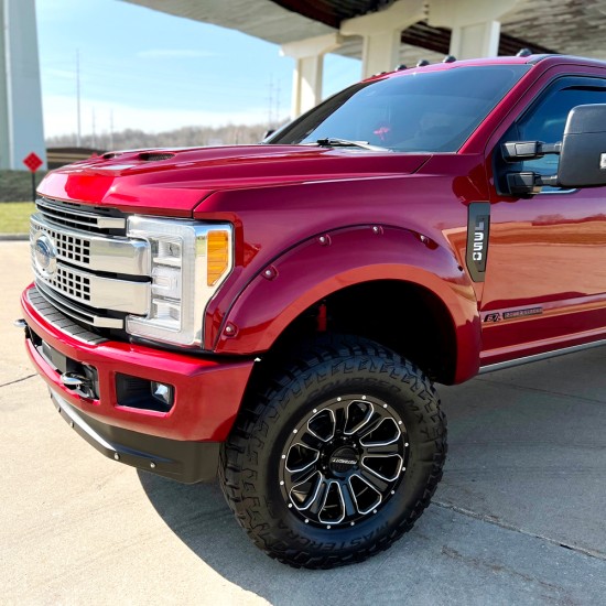 Ford F-250 Painted Functional Ram Air Hood 2017 - 2022 / RAHFORDSD17 (RAHFORDSD17) by www.Sportwing.com