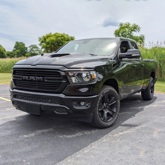  Ram 1500 Painted Functional Ram Air Hood 2019 - 2023 / RAHRAM19 | Sportwing