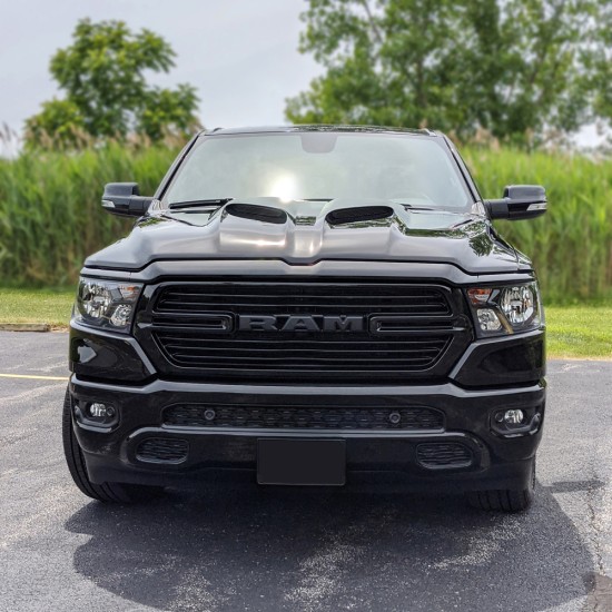  Ram 1500 Painted Functional Ram Air Hood 2019 - 2023 / RAHRAM19 | Sportwing