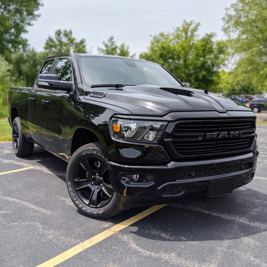  Ram 1500 Painted Functional Ram Air Hood 2019 - 2023 / RAHRAM19 | Sportwing