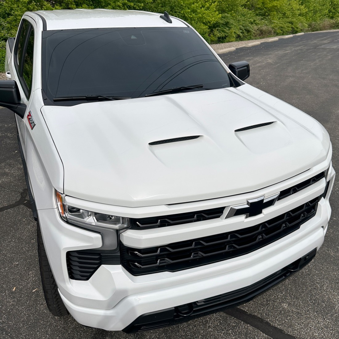 Chevrolet Silverado 1500 Painted Functional Ram Air Hood