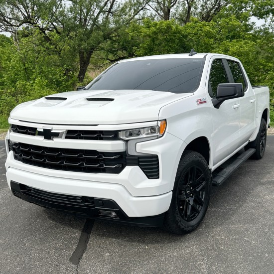  Chevrolet Silverado 1500 Painted Functional Ram Air Hood 2019 - 2024 / RAHSIL19 | Sportwing