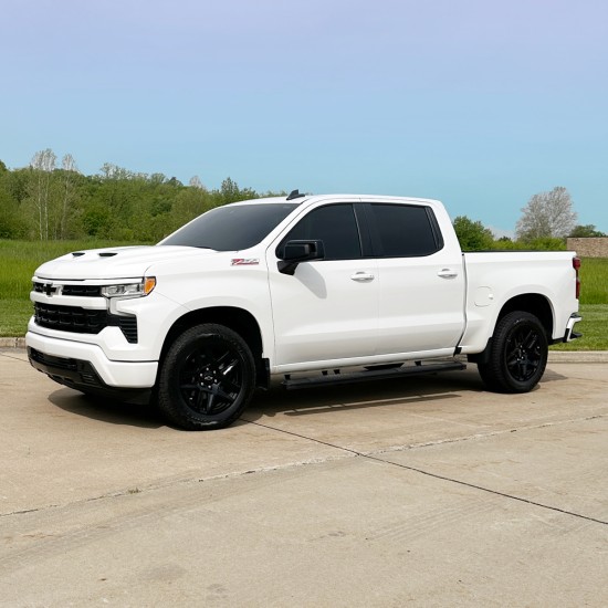  Chevrolet Silverado 1500 Painted Functional Ram Air Hood 2019 - 2024 / RAHSIL19 | Sportwing