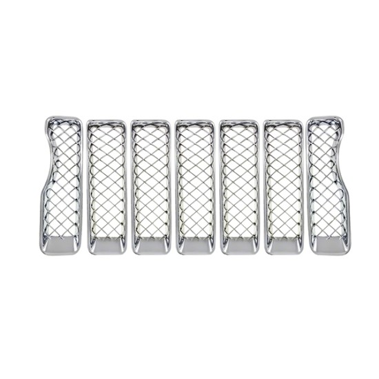 Jeep Gladiator Overland Chrome Grille Overlay 2020 - 2021 / IWCGI/495 Jeep Gladiator Overland Chrome Grille Overlay 2020 - 2021 / IWCGI/495
