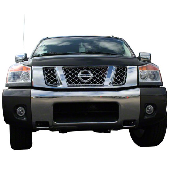 Nissan Titan LE Chrome Grille Overlay 2008 - 2015 / IWCGI/52 Nissan Titan LE Chrome Grille Overlay 2008 - 2015 / IWCGI/52