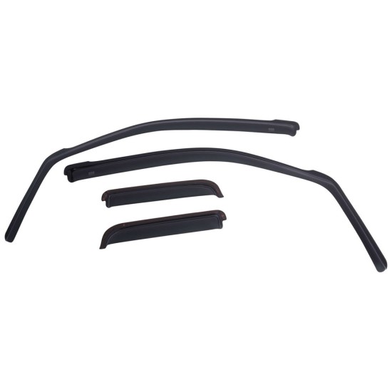 Chevrolet Silverado 3500 HD Extended Cab In-Channel Window Visors 2020 - 2022 / 571665 Chevrolet Silverado 3500 HD Extended Cab In-Channel Window Visors 2020 - 2022 / 571665