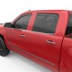 Chevrolet Silverado 3500 HD Crew Cab In-Channel Window Visors 2015 - 2019 / 571771 Chevrolet Silverado 3500 HD Crew Cab In-Channel Window Visors 2015 - 2019 / 571771