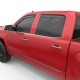 Chevrolet Silverado 3500 HD Crew Cab In-Channel Window Visors 2015 - 2019 / 571775 Chevrolet Silverado 3500 HD Crew Cab In-Channel Window Visors 2015 - 2019 / 571775
