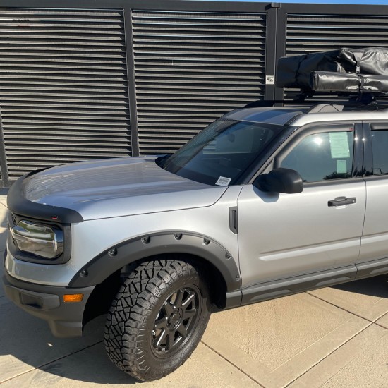Ford Bronco Sport In-Channel Window Visors 2021 - 2022 / 573561 Ford Bronco Sport In-Channel Window Visors 2021 - 2022 / 573561