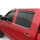 Chevrolet Silverado 3500 HD Crew Cab Tape-On Window Visors 2015 - 2019 / 641771