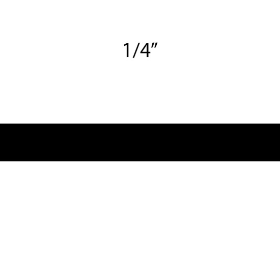 Universal Solid Stripe Graphic Kit; 150' Roll - 1/4” Wide / EE025 Universal Solid Stripe Graphic Kit; 150' Roll - 1/4” Wide / EE025